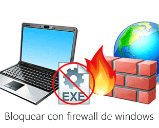 FAB: bloquear una carpeta completa con el firewall de windows